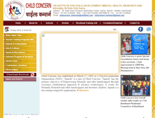 Tablet Screenshot of childconcern-jharkhand.org